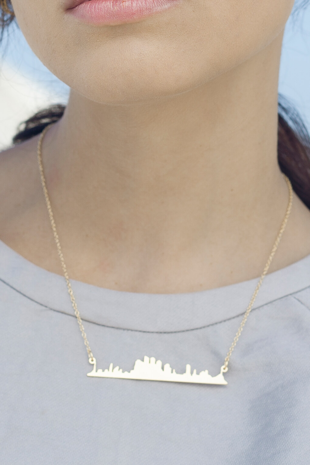 116472-Skyline Necklace – Tel Aviv-1