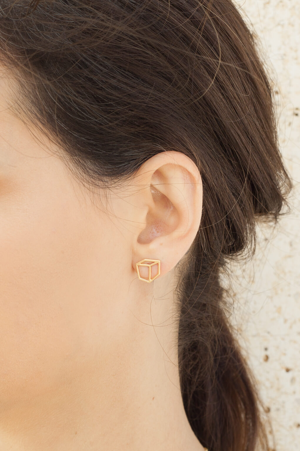 398102-Short Composition Post Earrings-6