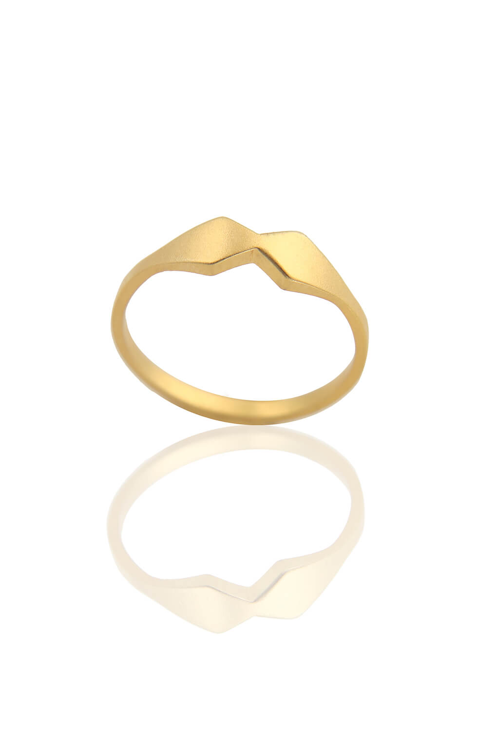 902314-14k Gold Kite Ring-3