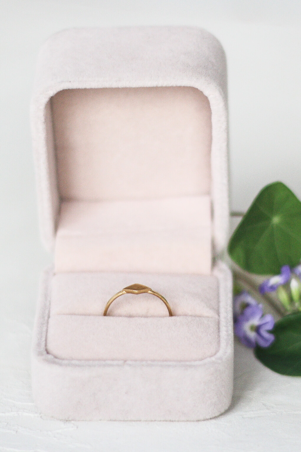 902614-14k Gold Rhombus Ring-1