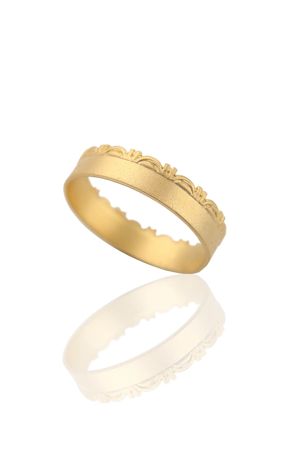 903014-14k Gold Princess Crown Ring-3
