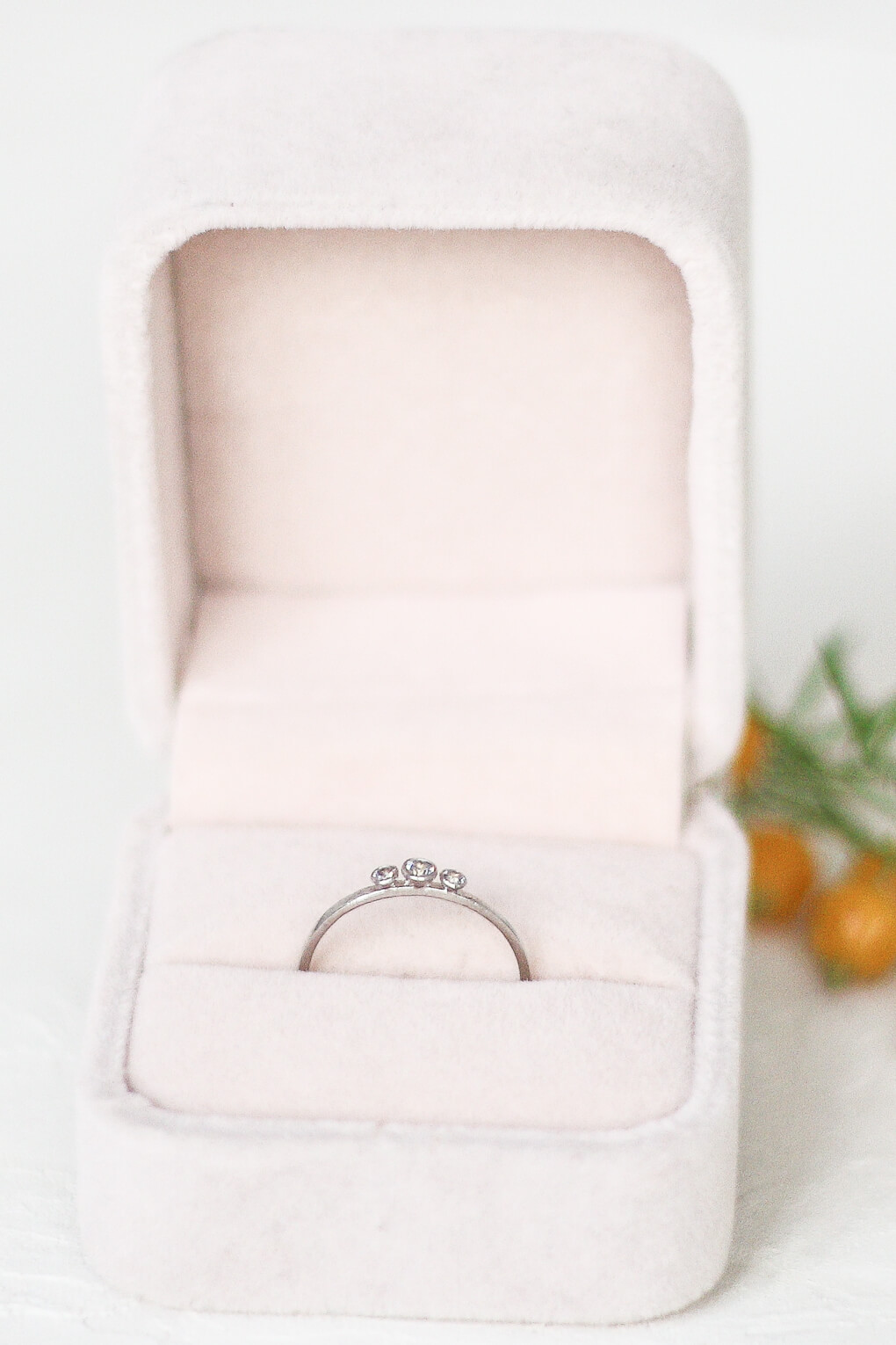 903114-14k Gold Triple Dot Ring-1