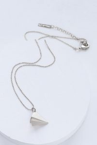 PAPER PLANE NECKLACE