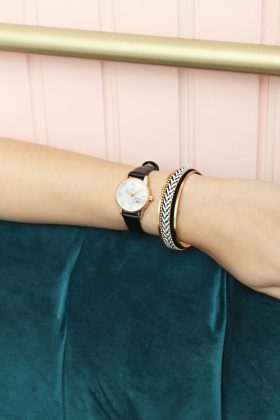25 mm watch in marble
