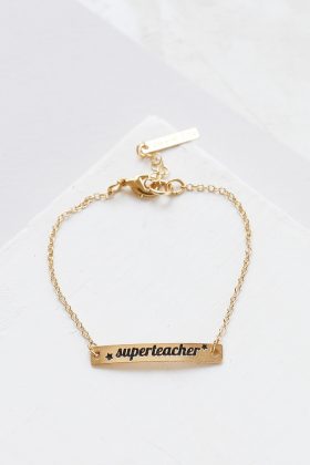"Superteacher" bracelet