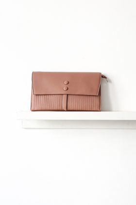 Buttons Clutch Bag - Vegan