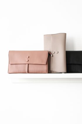 Buttons Clutch Bag - Vegan