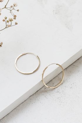 Kara Earrings in 14K gold