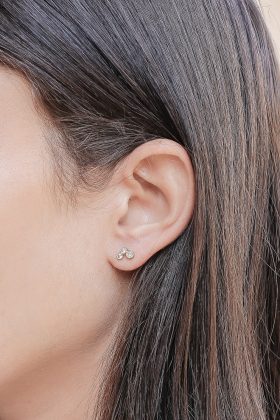 Steph Earrings in 14K gold