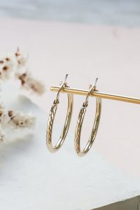 Harper Earrings in 14K gold