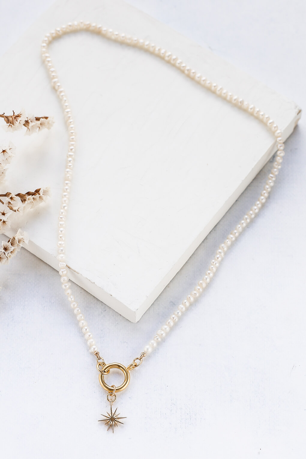0122382-_Pearl Necklace with replaceable pendants -_-7