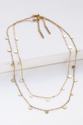 violet necklace